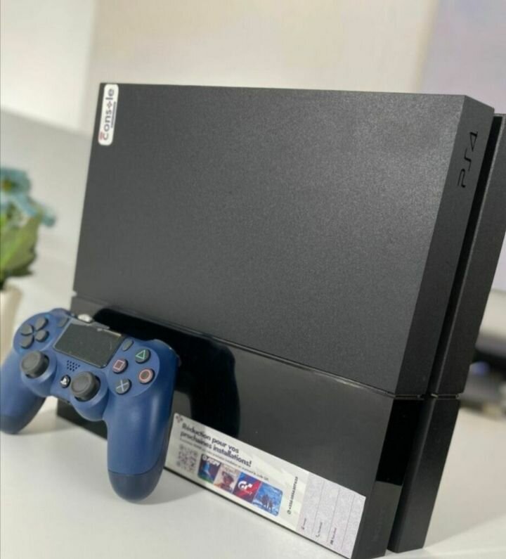 Console PS4 avec deux manette