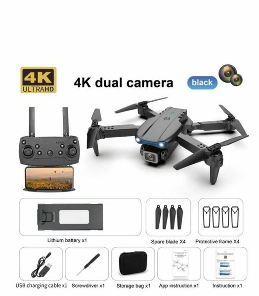 Drone 4K double caméra avec GPS