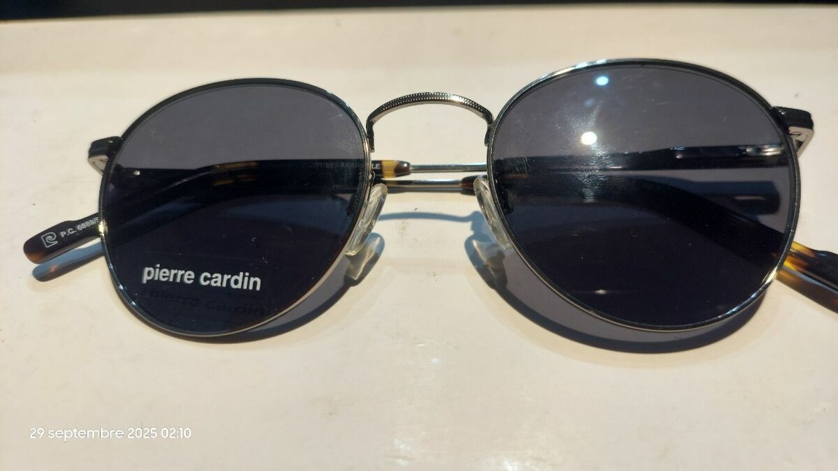 Lunettes de soleil rondes stylées