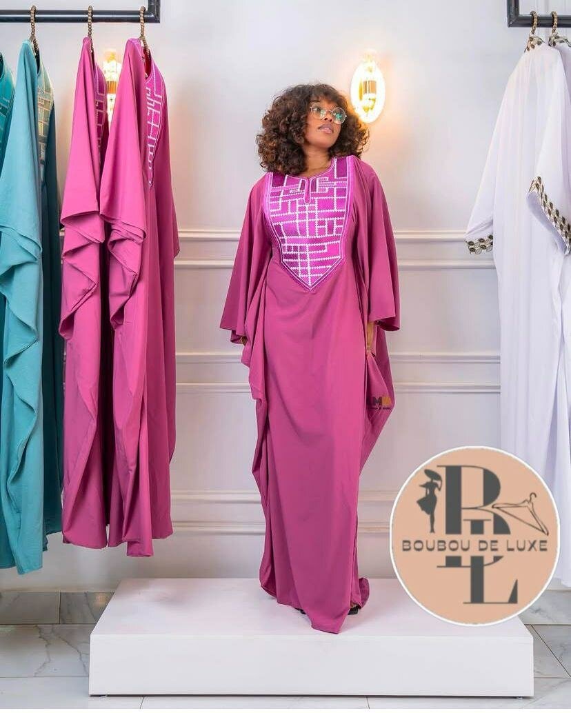 Boubou élégant de luxe