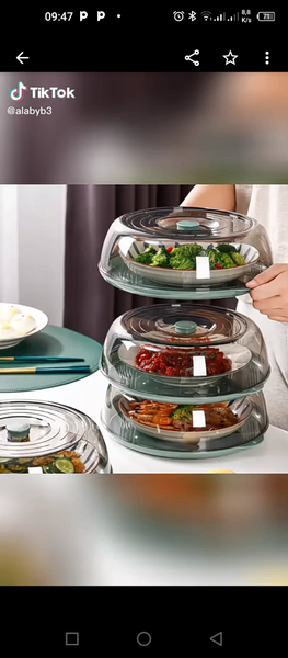 Plateaux de conservation empilables