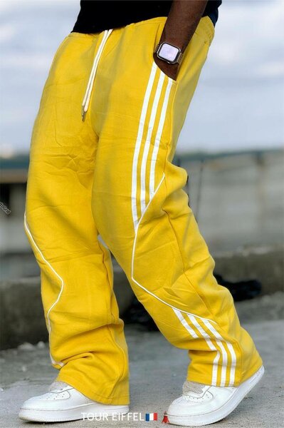 Pantalon jaune décontracté