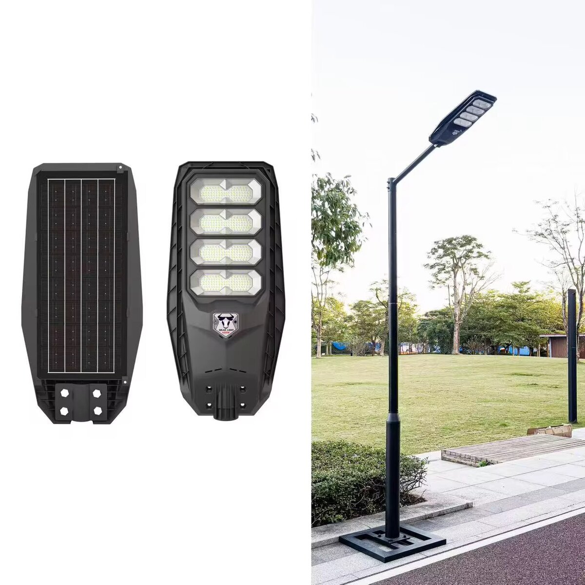 Lumière solaire de rue 400W