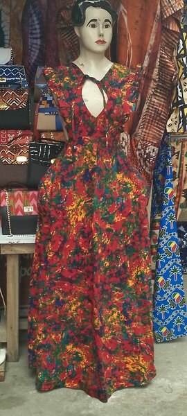 Robe en pagne