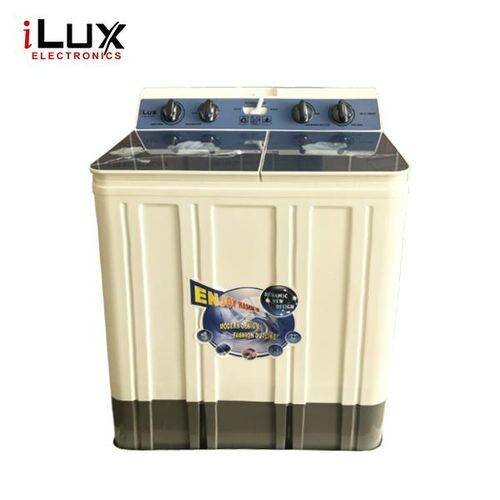Ilux Machine à Laver Semi-Auto