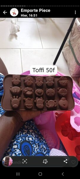 Moule en Silicone Chocolat