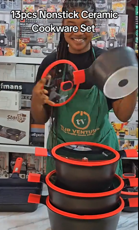 13-piece tableware set