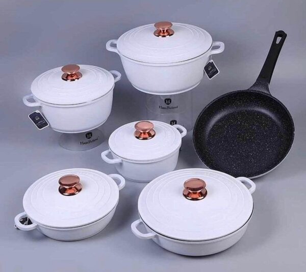 Die cast nonstick cookware