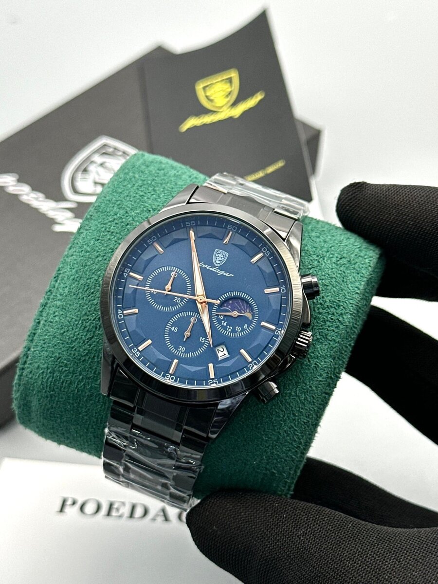 Montre Homme Chronographe Élégante