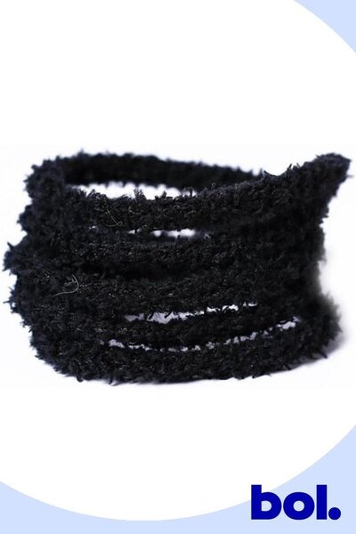 Élastiques à cheveux noirs