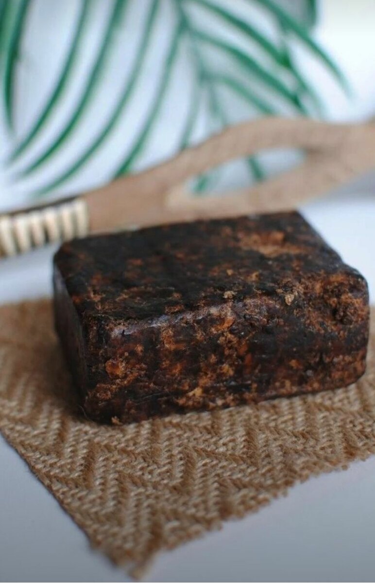 Savon noir brut du Nigeria