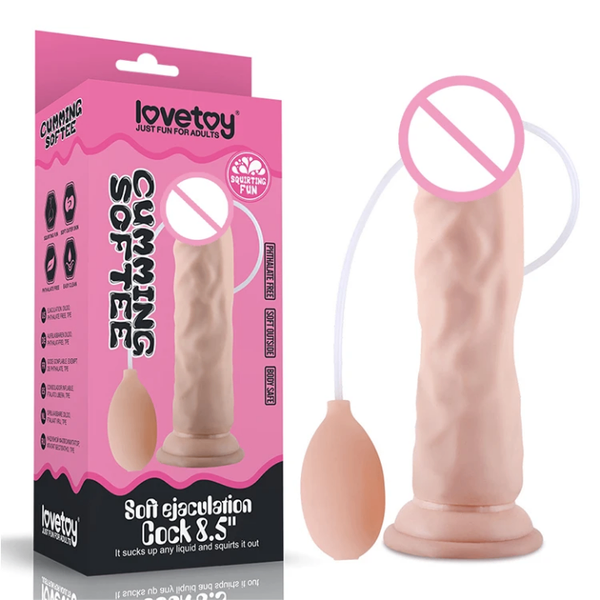 Dildo éjaculation Souple