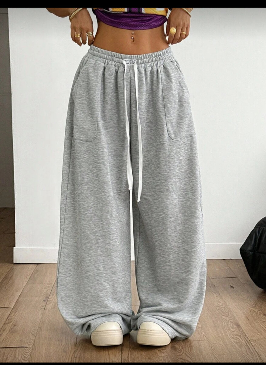 Pantalon large confortable femme