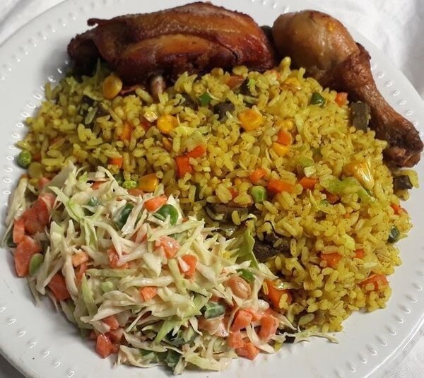 Riz creole au poulet