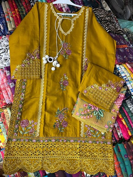 Cotton 3 peace suit