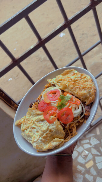 Délicieux Spaghetti Africain
