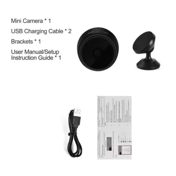 Mini caméra A9 discrèt V380pro