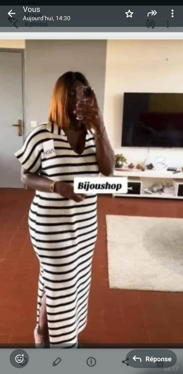 Robe décontractée mode féminine