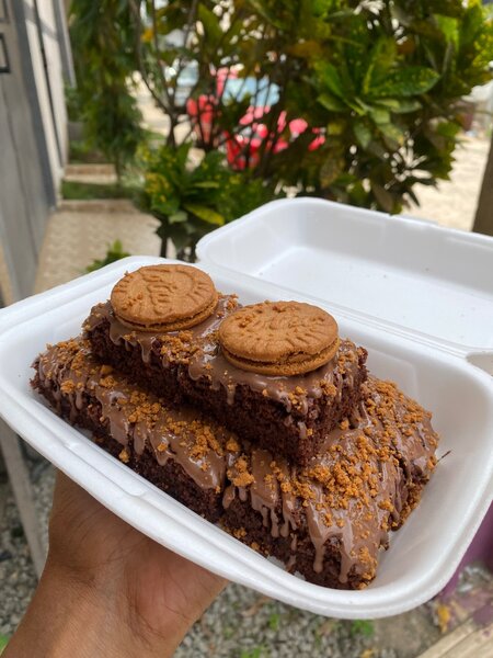 Brownies nutella et biscuits spéculos