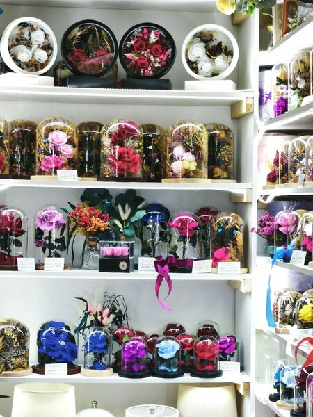 Живые цветы которые не завянут даже через год