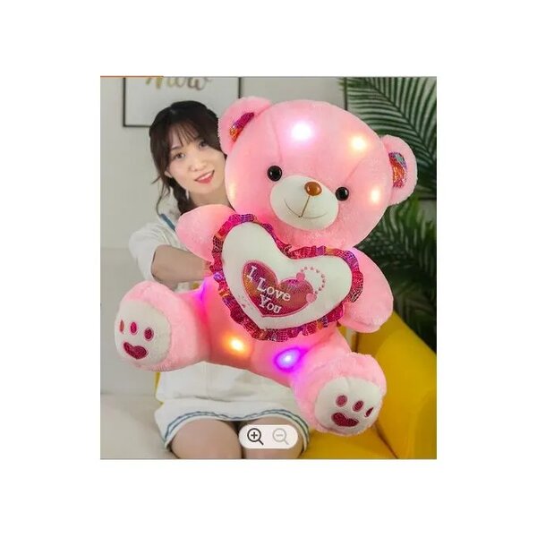 Peluche , Nounours , Lumineuse,Saint Valentin, Tendance