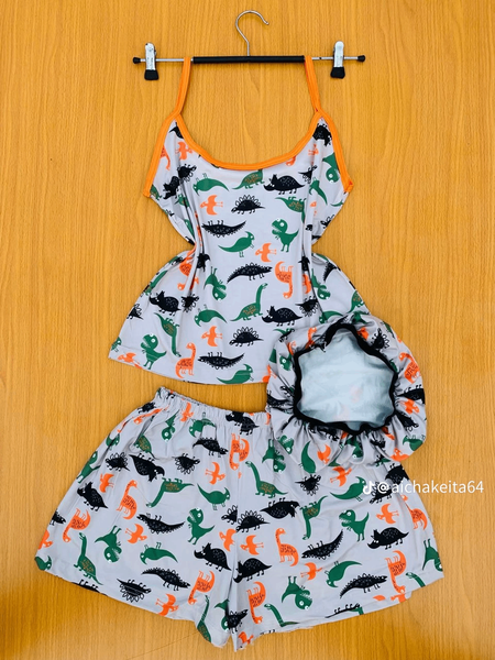 Pyjama 3 en 1léger imprimé fun