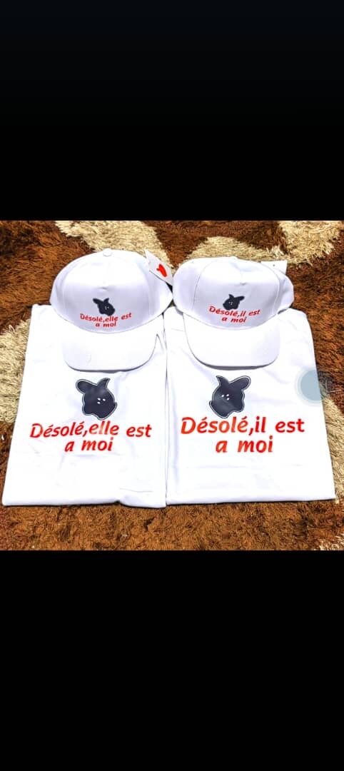 Ensemble T-shirts Amour