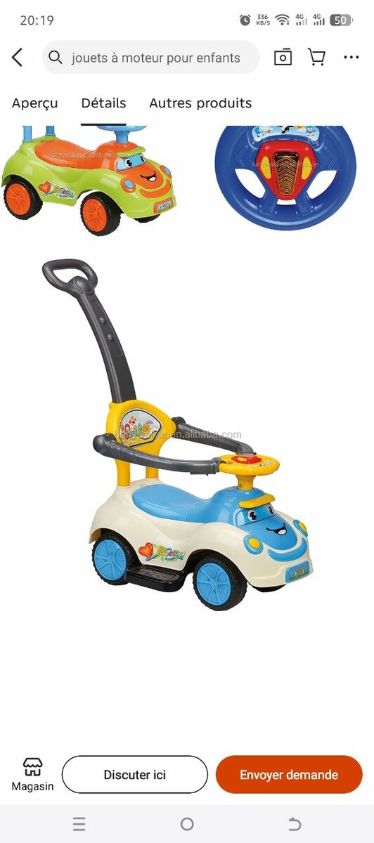 Jouet voiture pour enfant