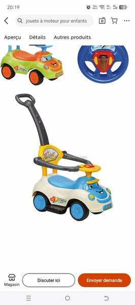 Jouet voiture pour enfant