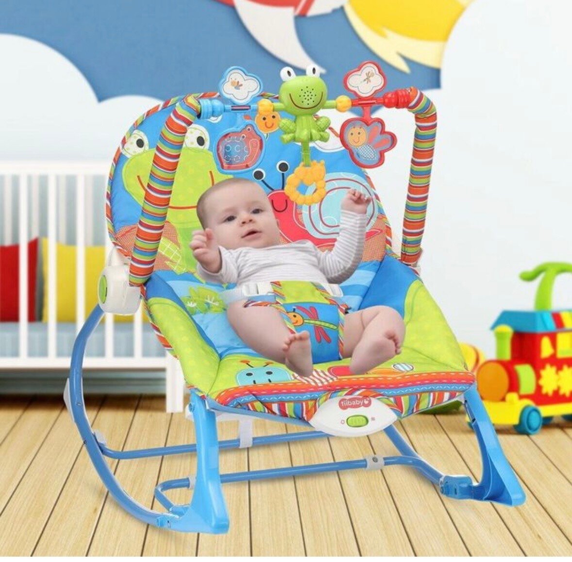 Transat bébé évolutif vibrant