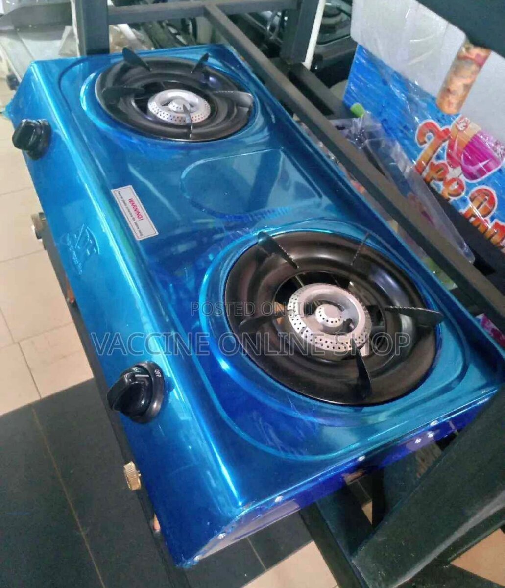 5kgs cylinder with a 2 plates gas stove combo