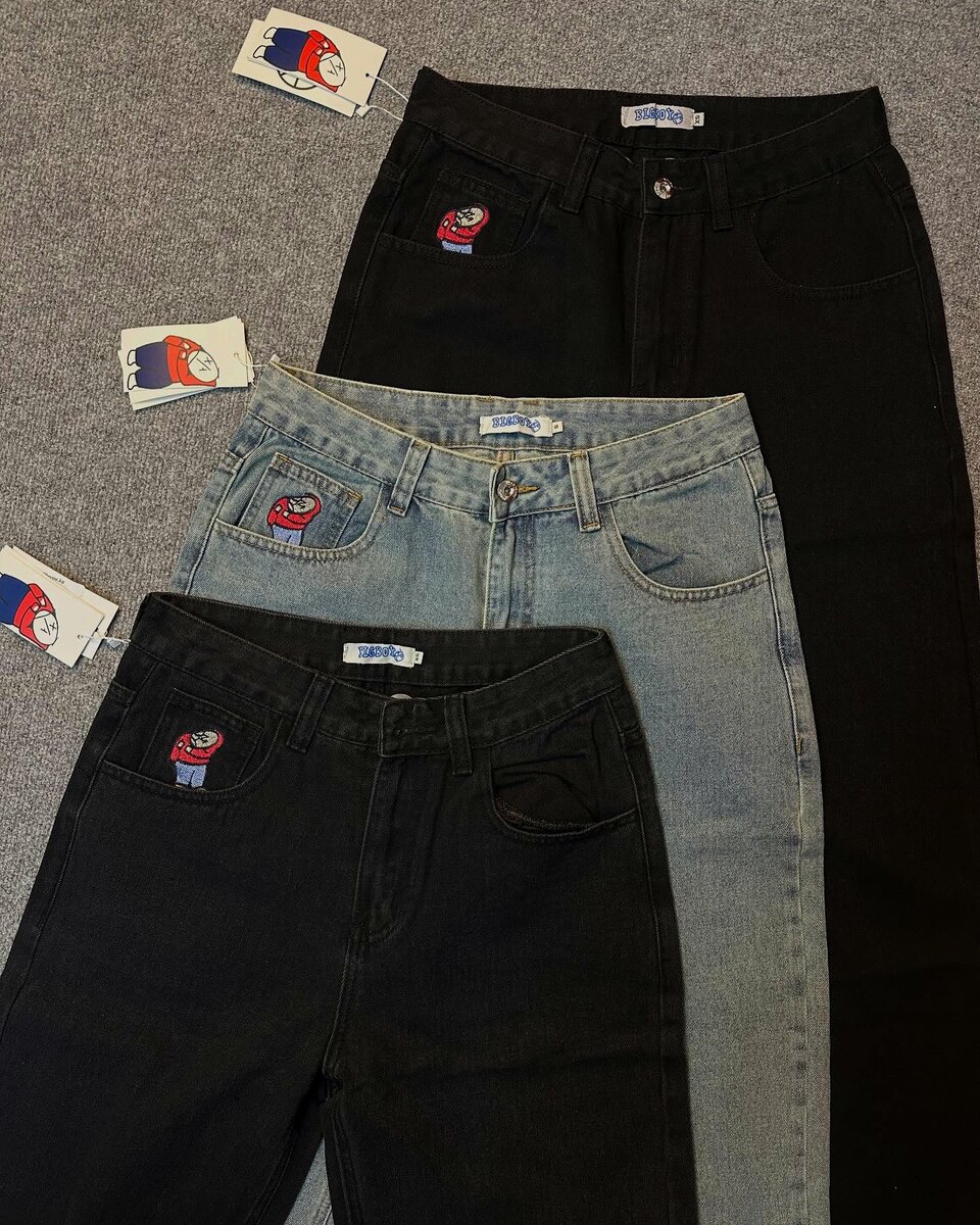 Джинсы Багги 