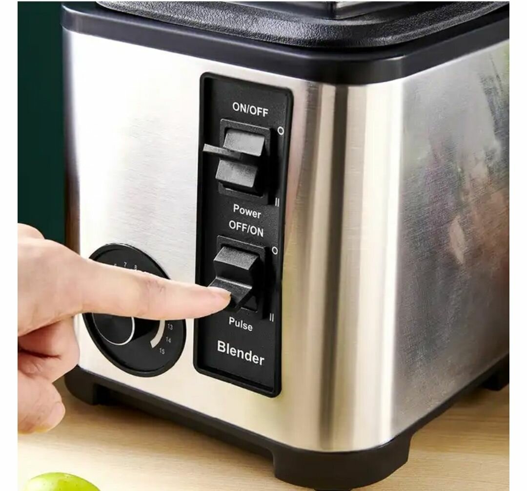 600W 2 IN 1 MULTIFUNCTIONAL STAINLESS STEEL PROCESSOR