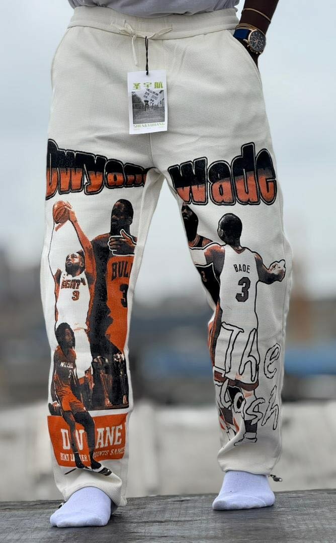 Pantalon de jogging imprimé basket