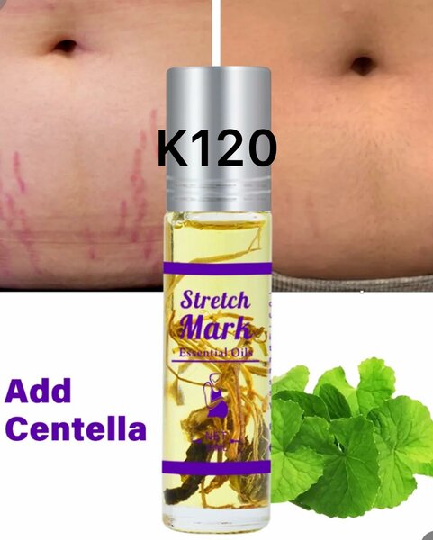 Oil against stretch marks  Add Centella