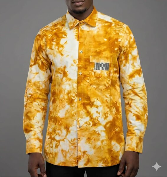 Chemise Homme Tie & Dye Élégante