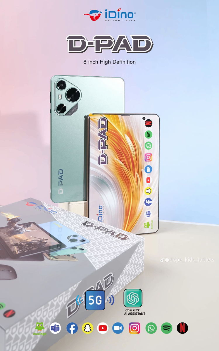 Tablette iDino D-PAD 8" HD 5G