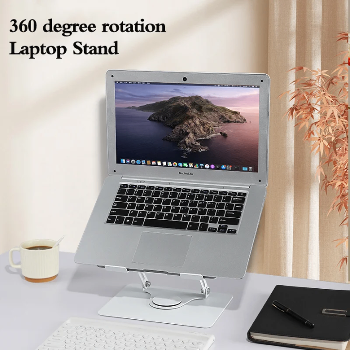 Support d'ordinateur portable rotatif 360°