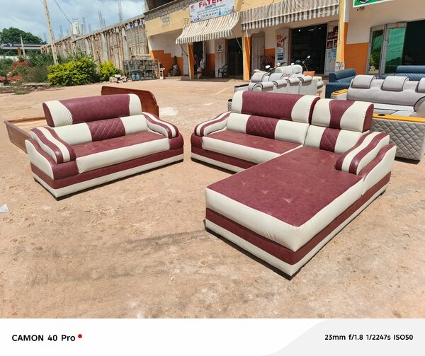 Canapé moderne en cuir