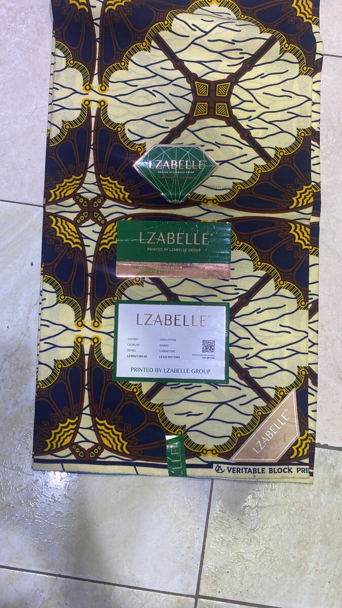 Tissu Africain Lazabella