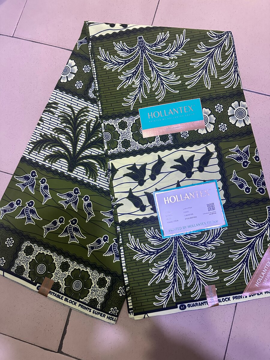 Tissu Wax Africain Coloré