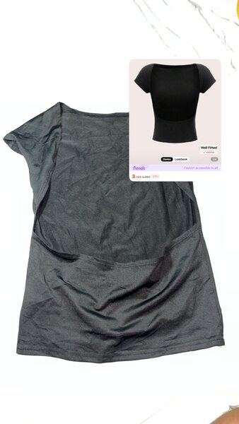 T-shirt en coton blanc basique