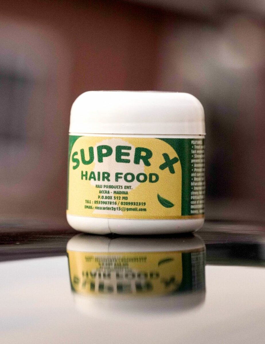 Super x hair food pomade