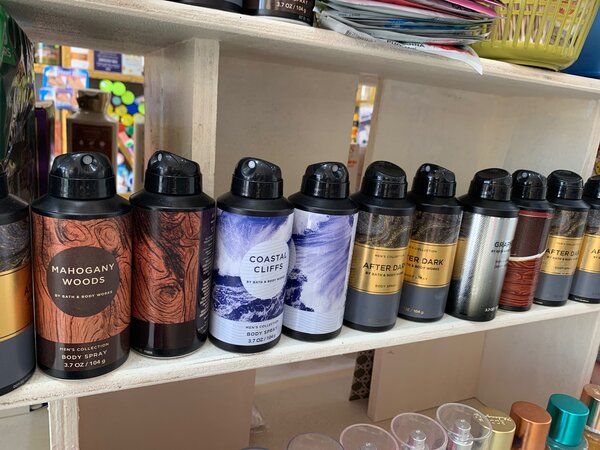 Body spray. Mens collection