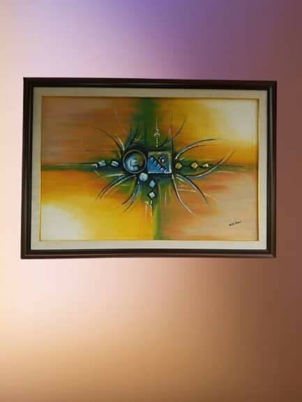 Tableau Abstrait Coloré