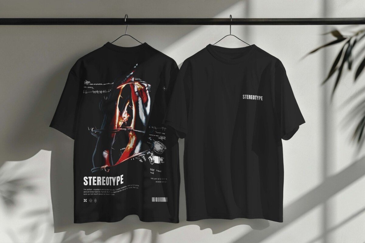 T-shirt STEREOTYPE Noir