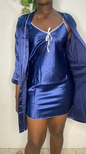 Ensemble de nuit en satin doux