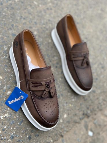 Brown Timberland Loafers