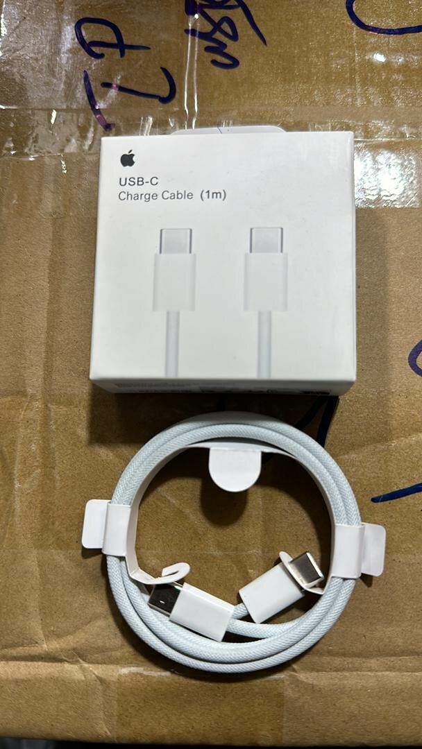 Type C to C fast charging cables