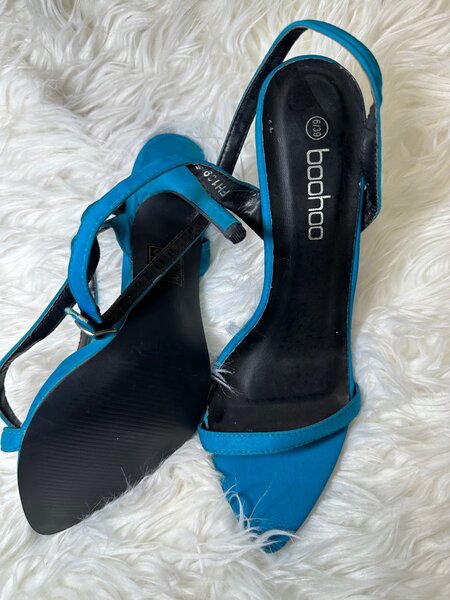 Boohoo strap heels